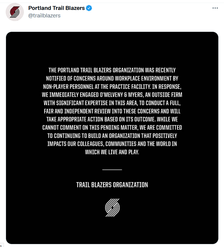 关于开拓者队主教练批评球队表现的信息