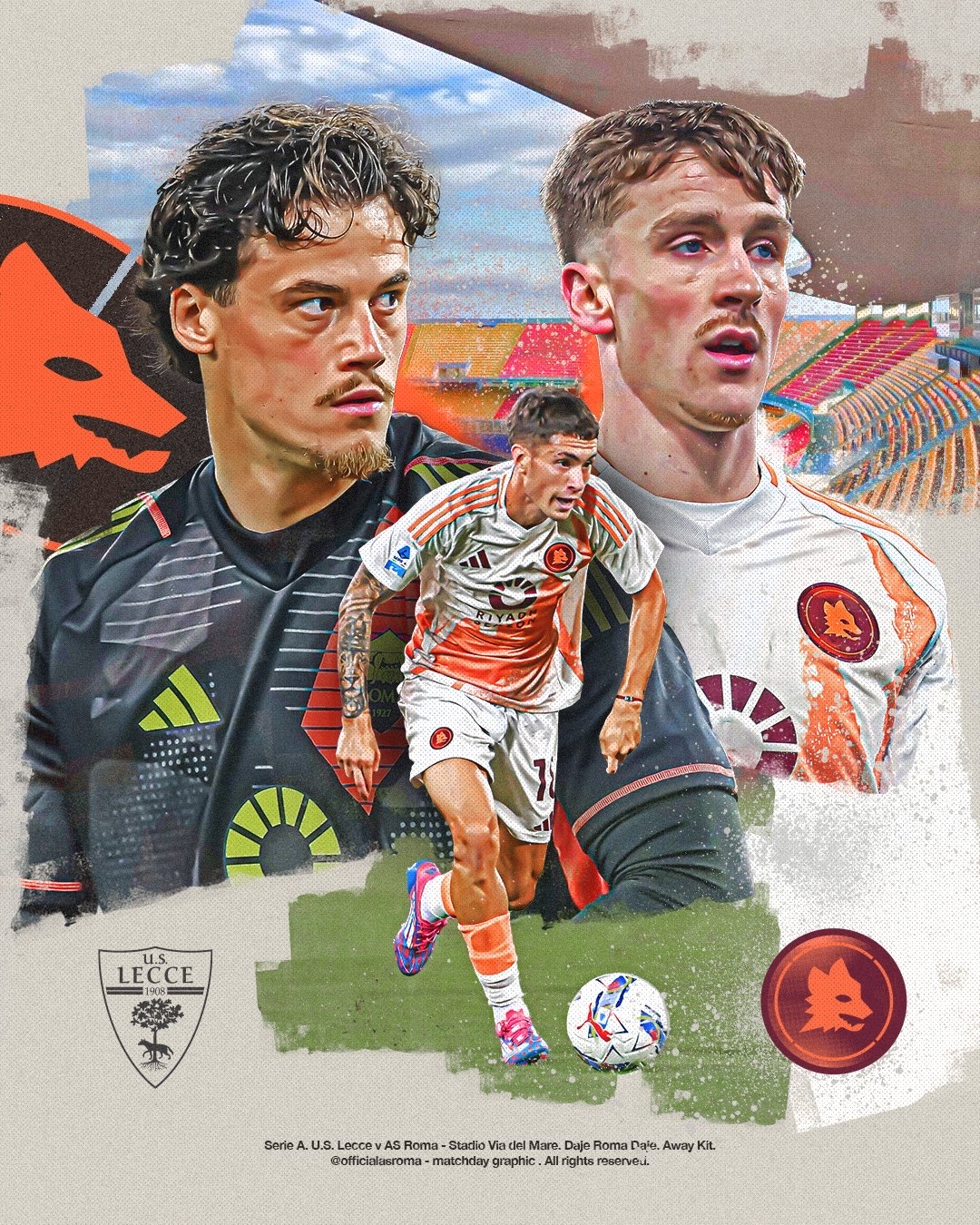 包含罗马前锋连续进球，球队形势一片大好的词条