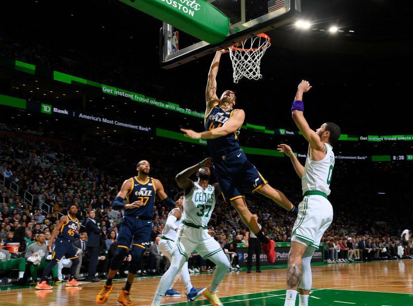 吉林队对阵篮网，戈贝尔在焦点战证明自己